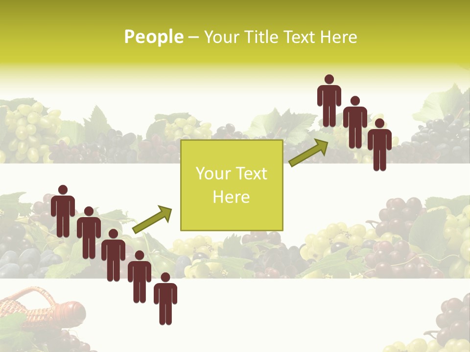 Background Green Leaves PowerPoint Template