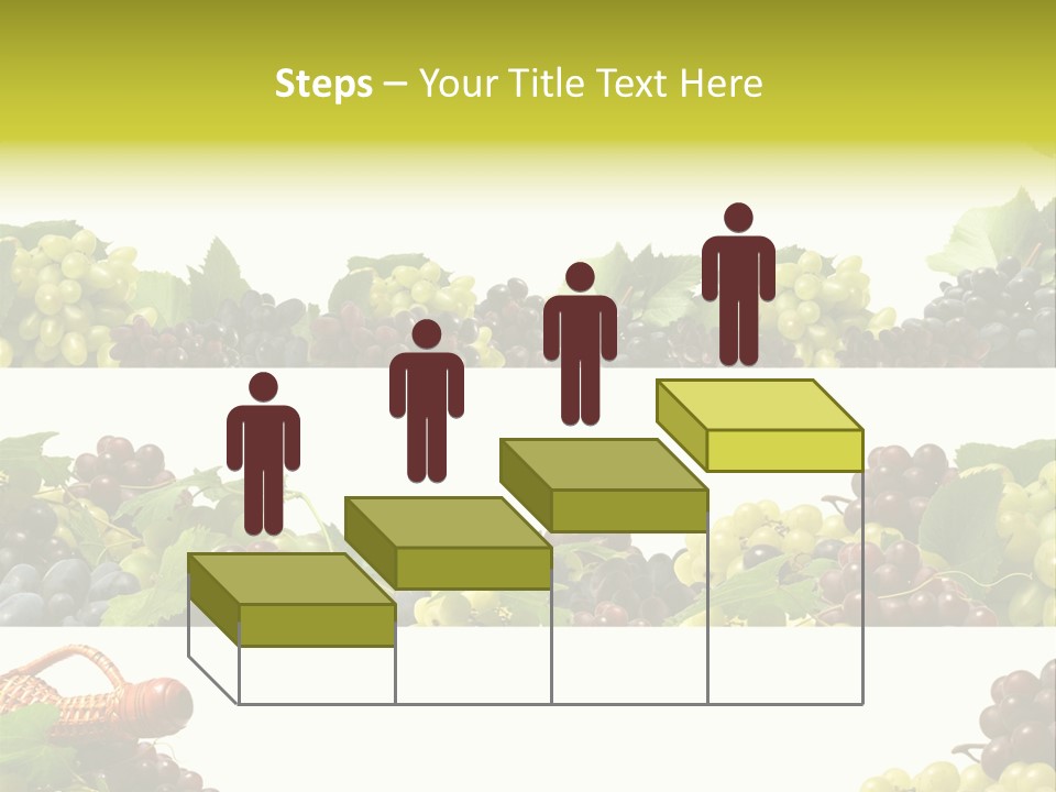 Background Green Leaves PowerPoint Template