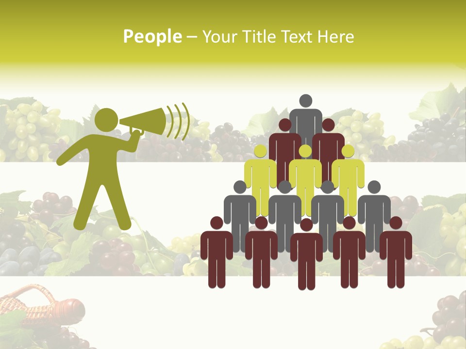 Background Green Leaves PowerPoint Template