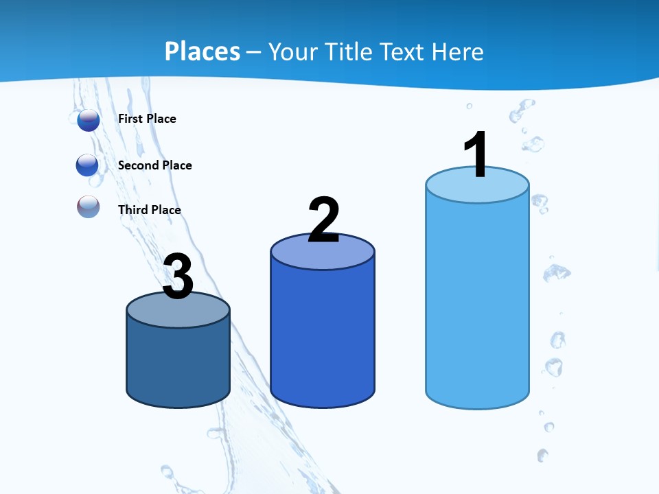 Rippled Drink Glacue PowerPoint Template