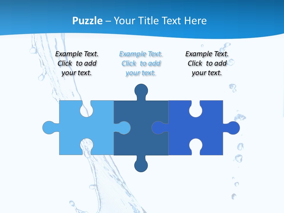 Rippled Drink Glacue PowerPoint Template