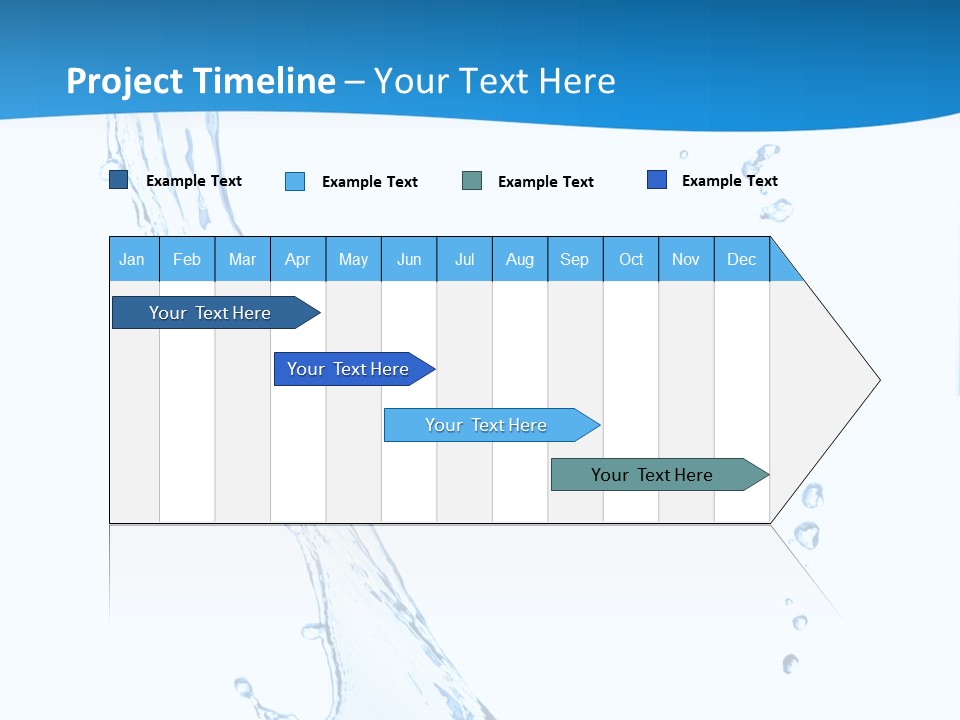 Rippled Drink Glacue PowerPoint Template