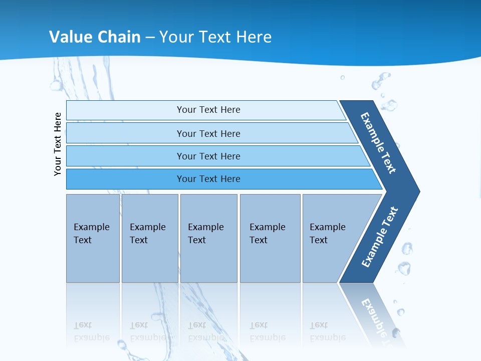 Rippled Drink Glacue PowerPoint Template