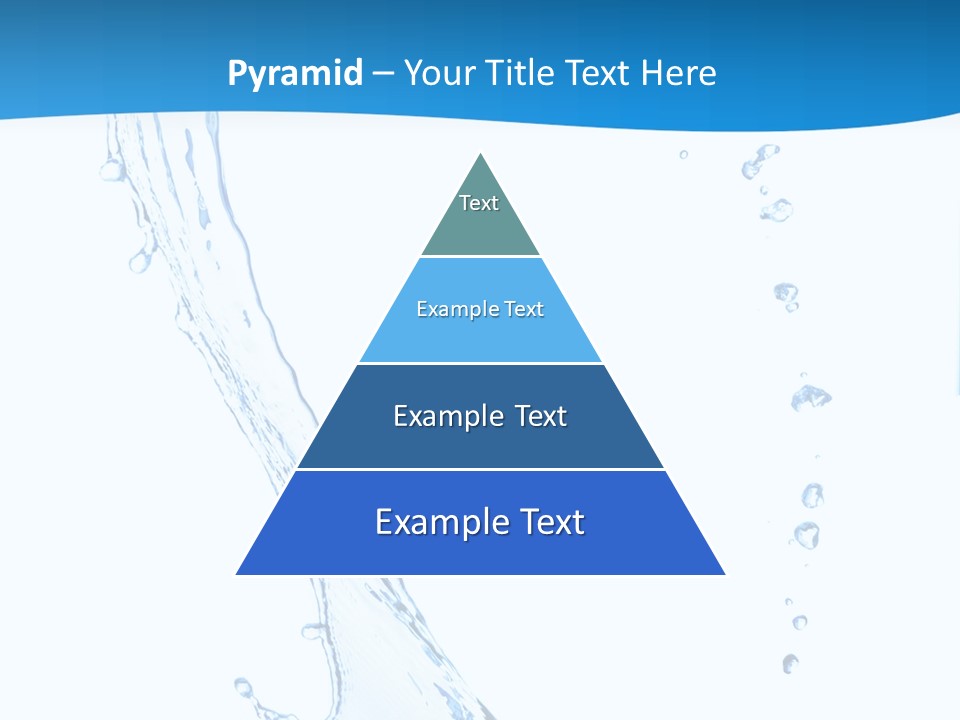 Rippled Drink Glacue PowerPoint Template