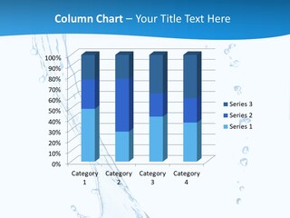 Rippled Drink Glacue PowerPoint Template