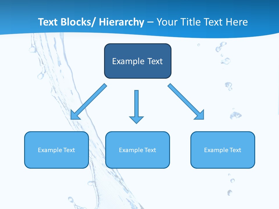 Rippled Drink Glacue PowerPoint Template