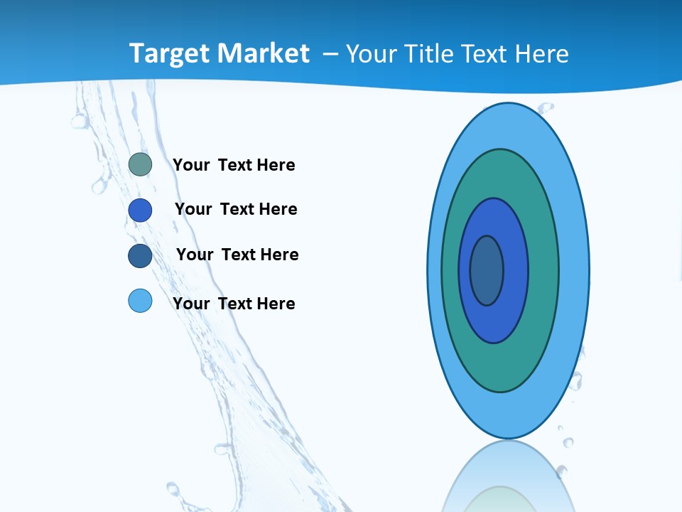 Rippled Drink Glacue PowerPoint Template