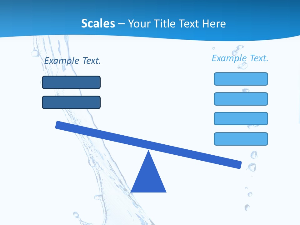 Rippled Drink Glacue PowerPoint Template