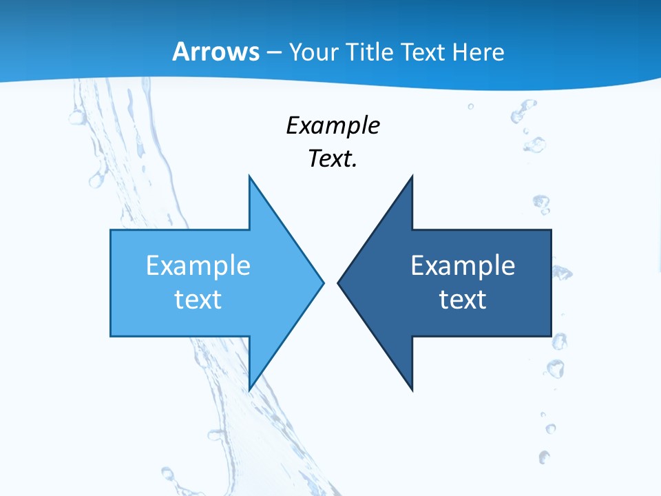 Rippled Drink Glacue PowerPoint Template