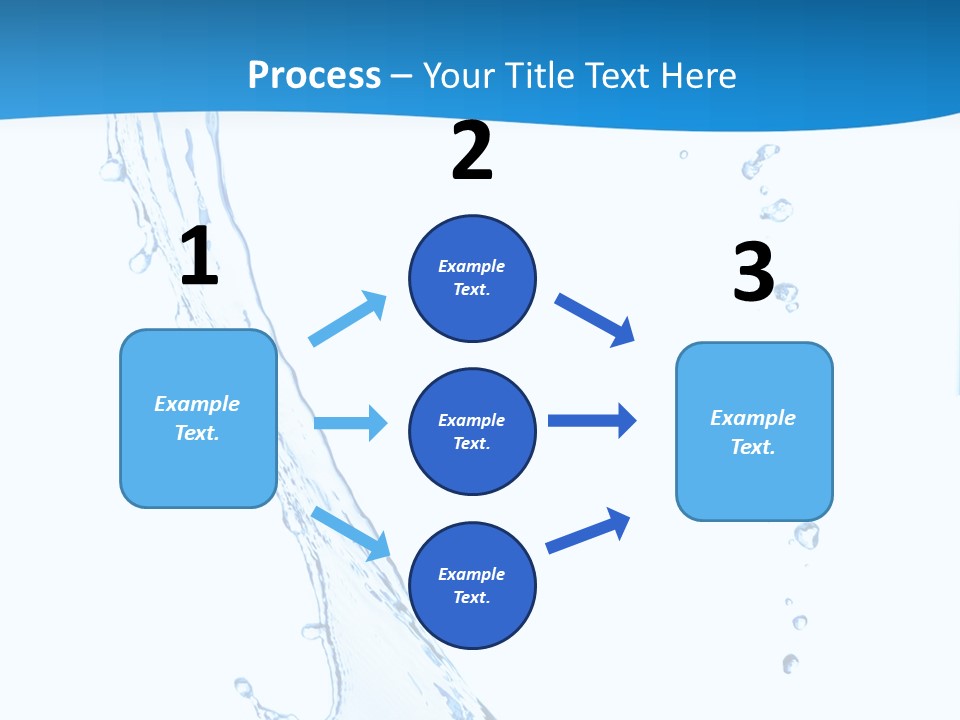 Rippled Drink Glacue PowerPoint Template