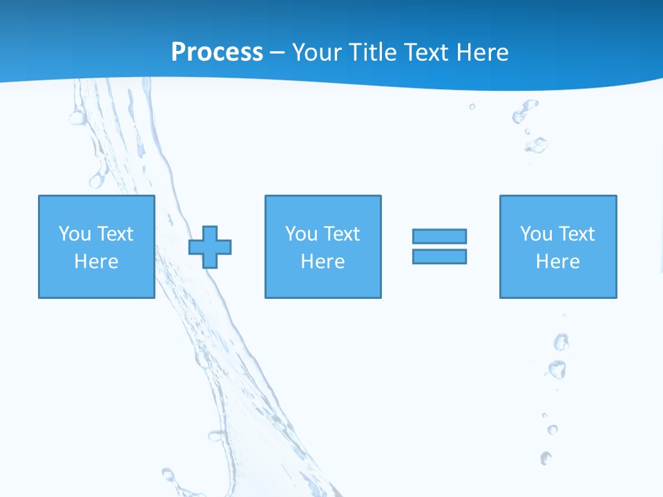 Rippled Drink Glacue PowerPoint Template