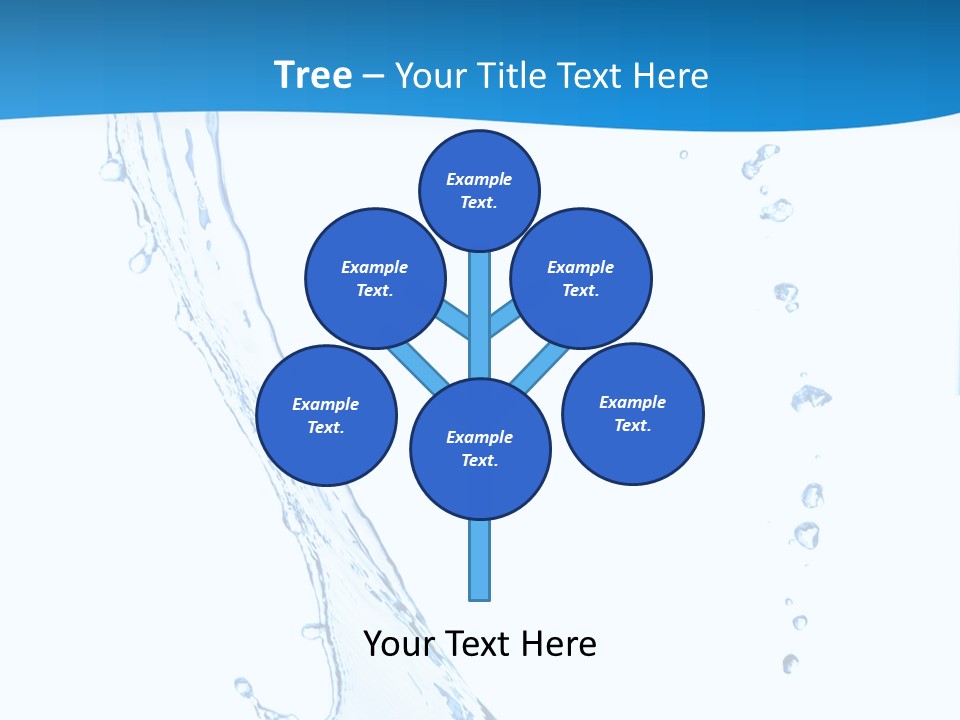 Rippled Drink Glacue PowerPoint Template