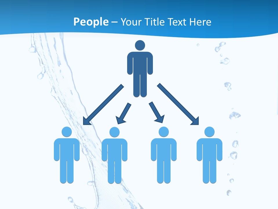 Rippled Drink Glacue PowerPoint Template