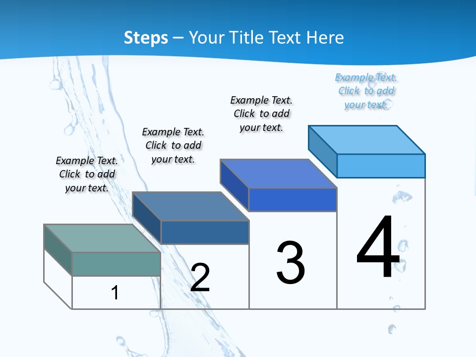 Rippled Drink Glacue PowerPoint Template