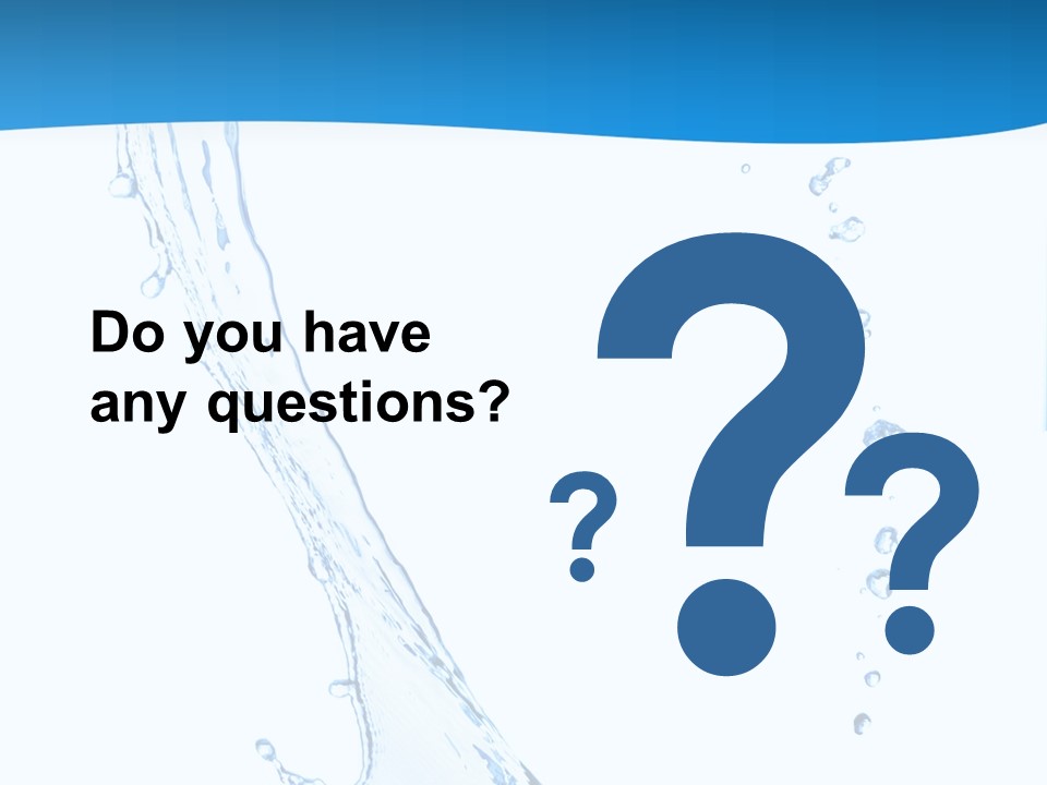 Rippled Drink Glacue PowerPoint Template