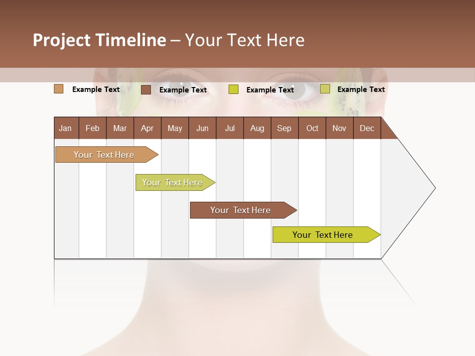 Woman Beauty Treatment Facial PowerPoint Template