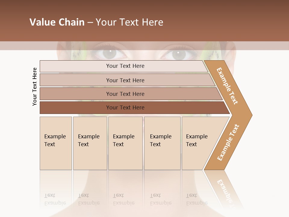 Woman Beauty Treatment Facial PowerPoint Template