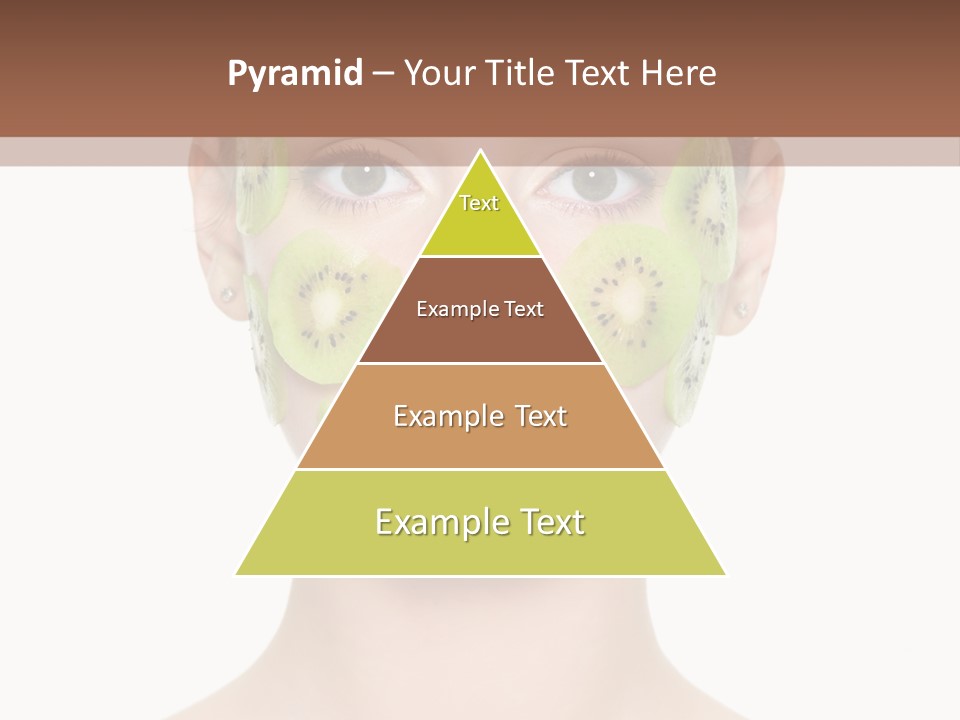 Woman Beauty Treatment Facial PowerPoint Template