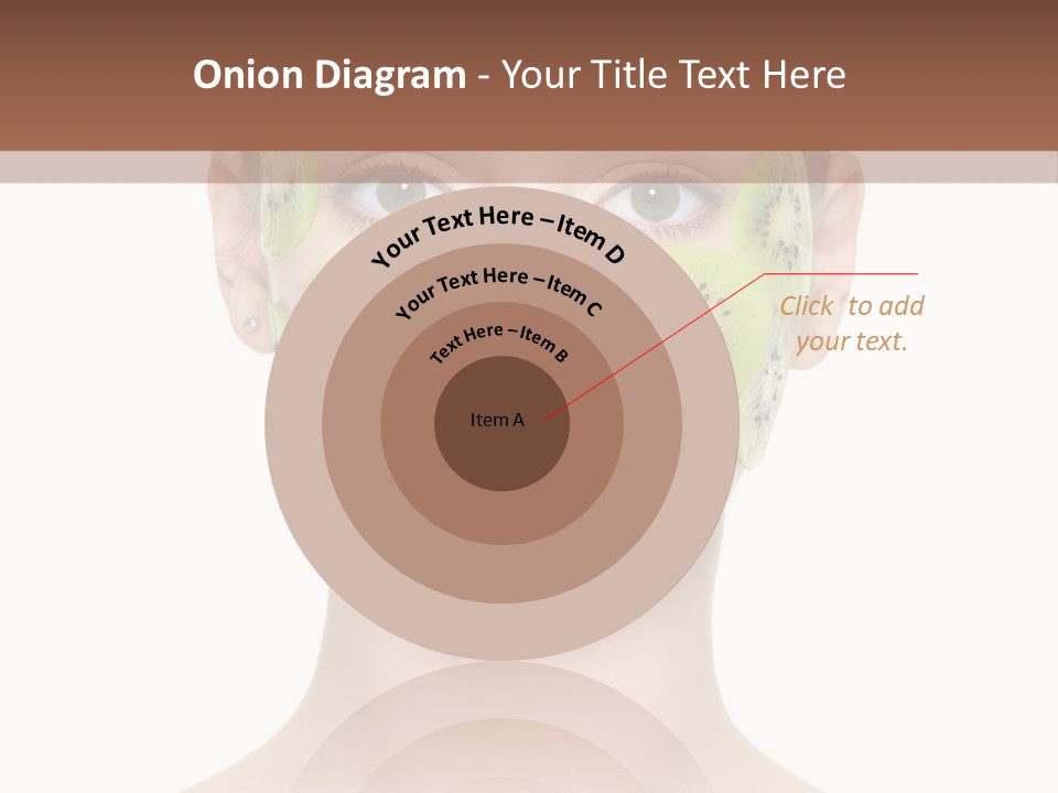 Woman Beauty Treatment Facial PowerPoint Template