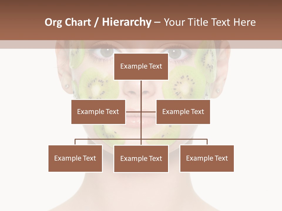 Woman Beauty Treatment Facial PowerPoint Template