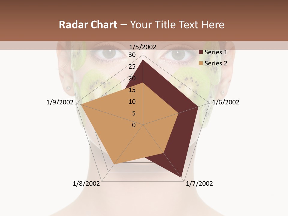 Woman Beauty Treatment Facial PowerPoint Template