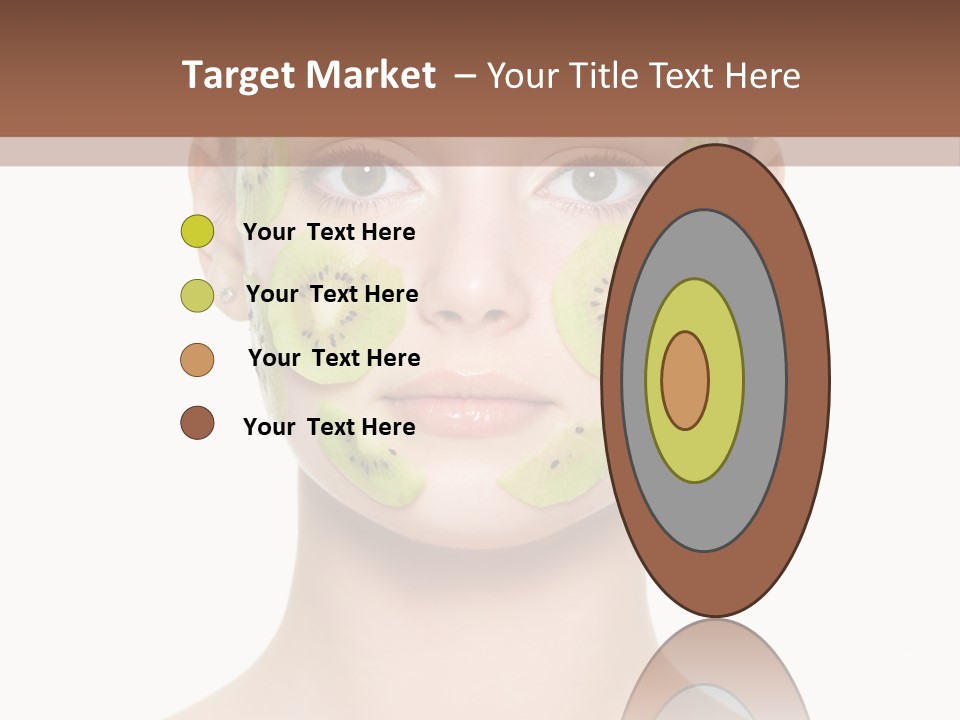Woman Beauty Treatment Facial PowerPoint Template