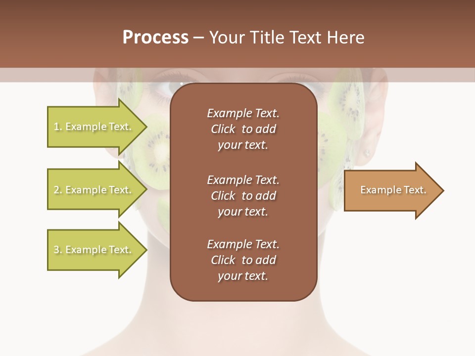 Woman Beauty Treatment Facial PowerPoint Template