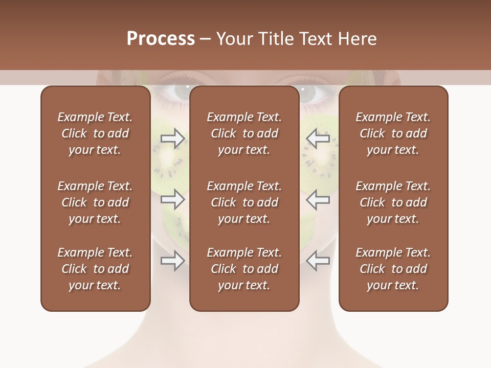 Woman Beauty Treatment Facial PowerPoint Template
