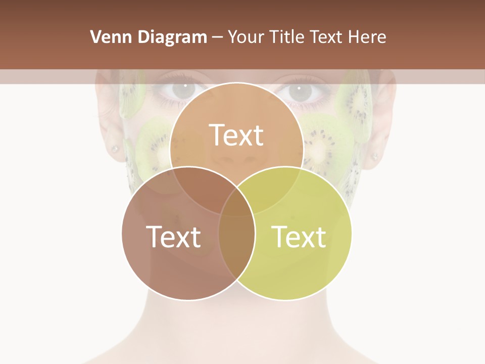 Woman Beauty Treatment Facial PowerPoint Template