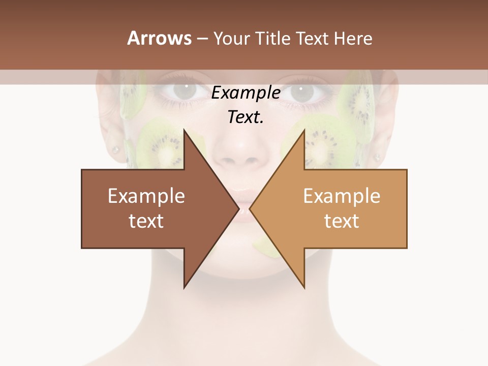 Woman Beauty Treatment Facial PowerPoint Template