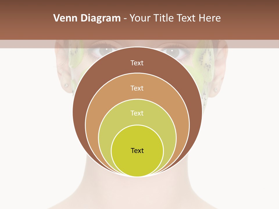 Woman Beauty Treatment Facial PowerPoint Template