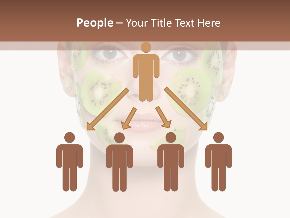 Woman Beauty Treatment Facial PowerPoint Template