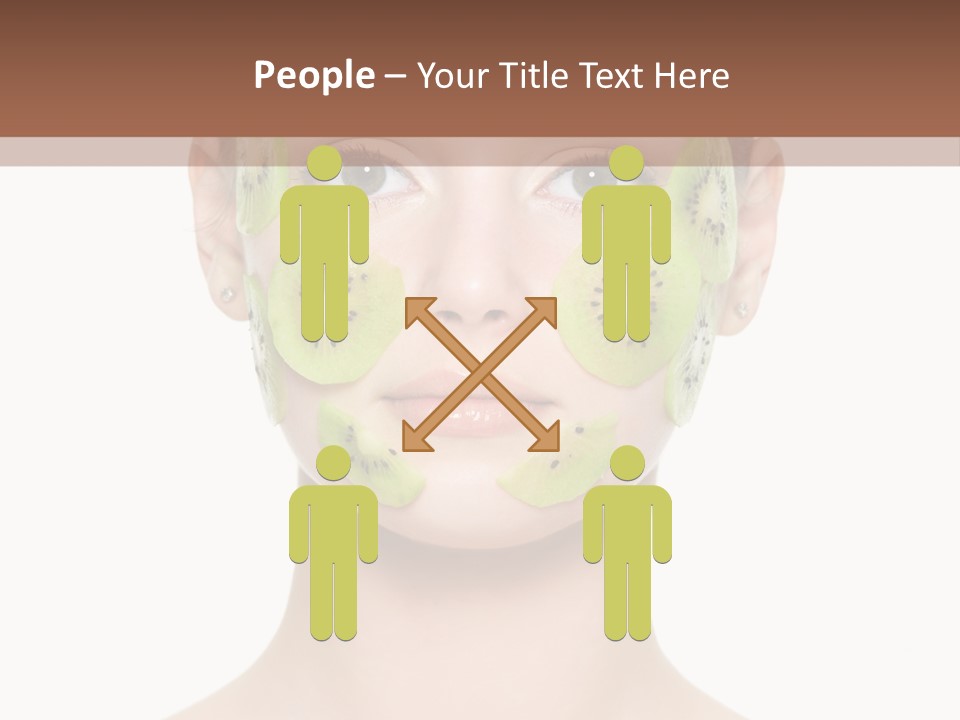 Woman Beauty Treatment Facial PowerPoint Template