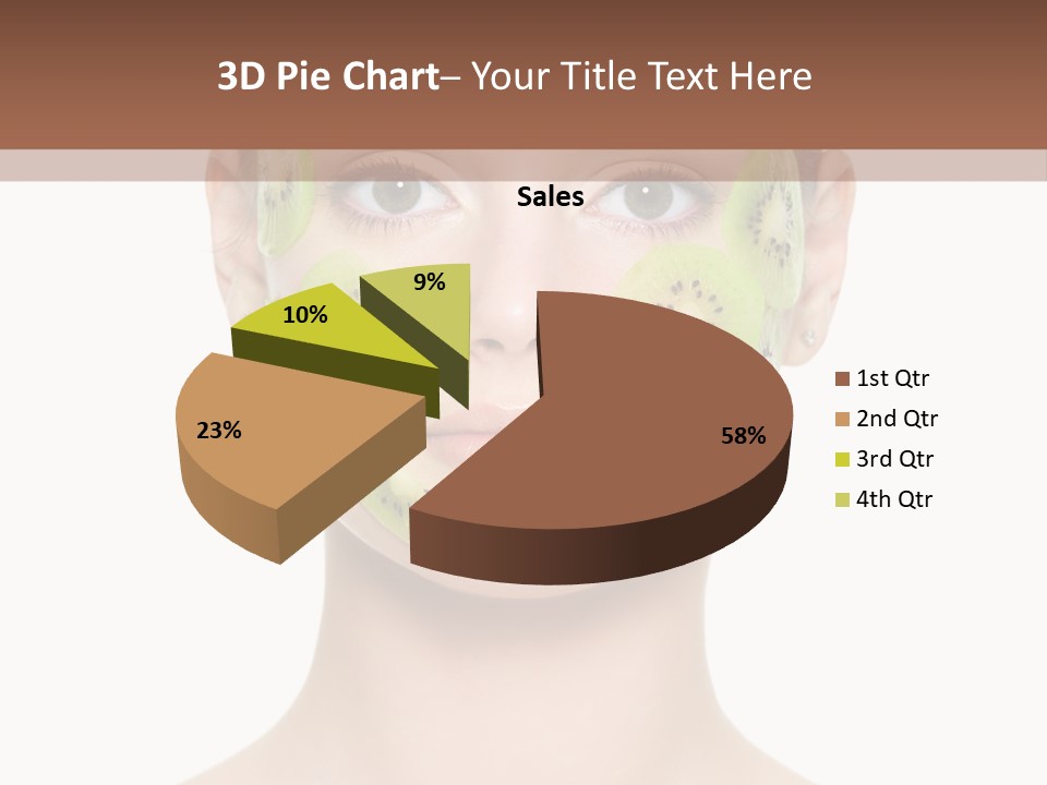 Woman Beauty Treatment Facial PowerPoint Template