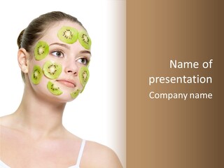 Girl Beautiful Spa PowerPoint Template