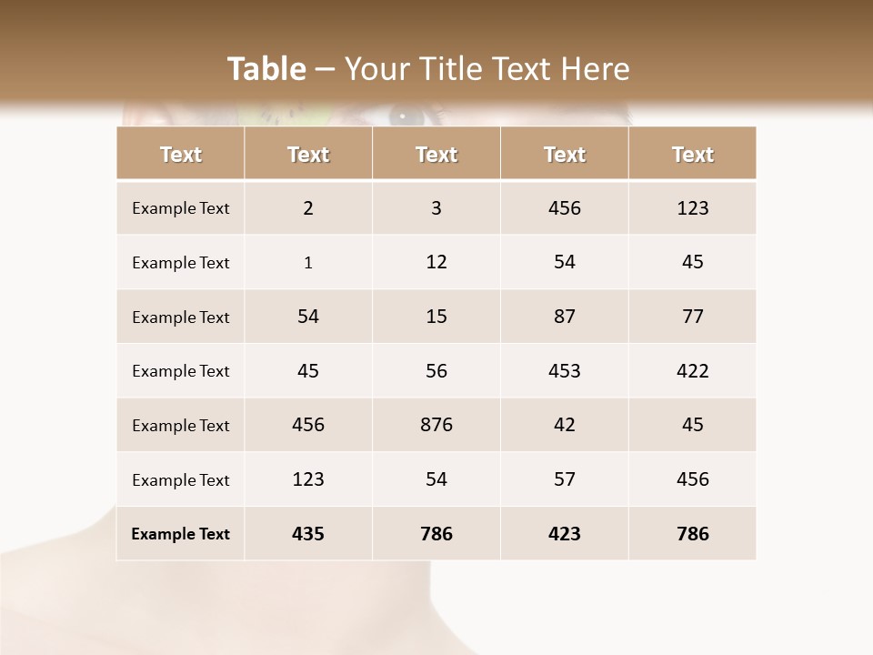 Girl Beautiful Spa PowerPoint Template