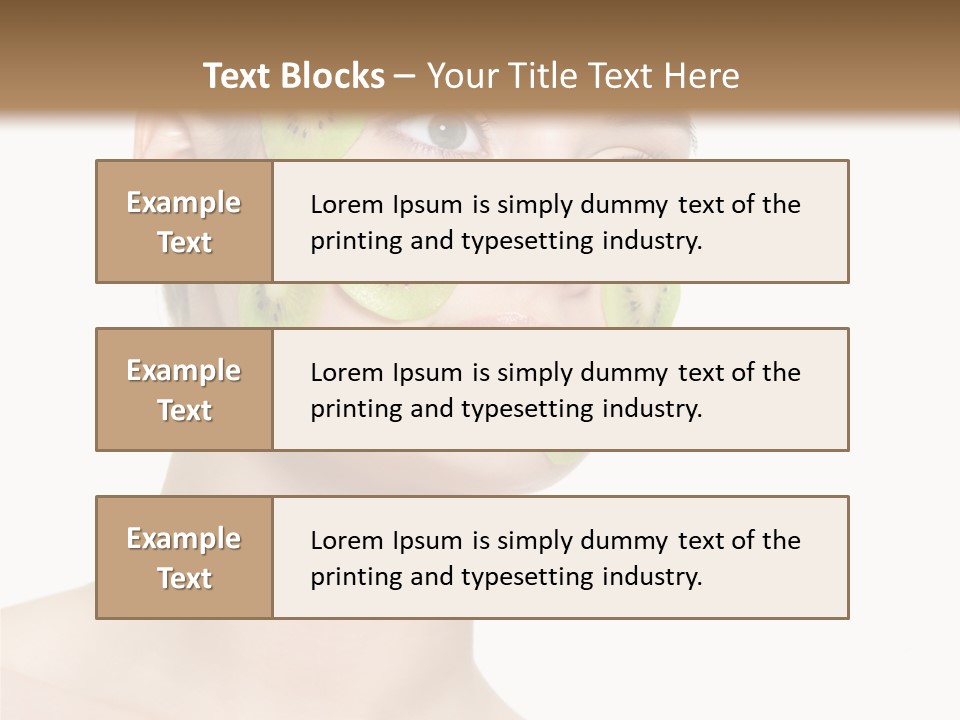 Girl Beautiful Spa PowerPoint Template