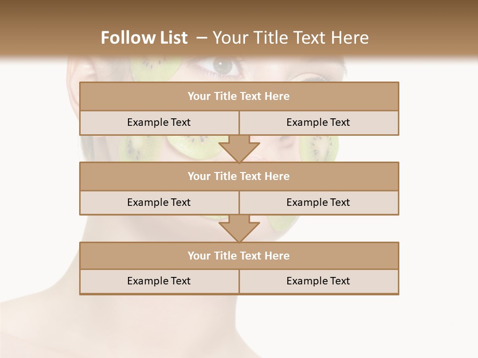 Girl Beautiful Spa PowerPoint Template