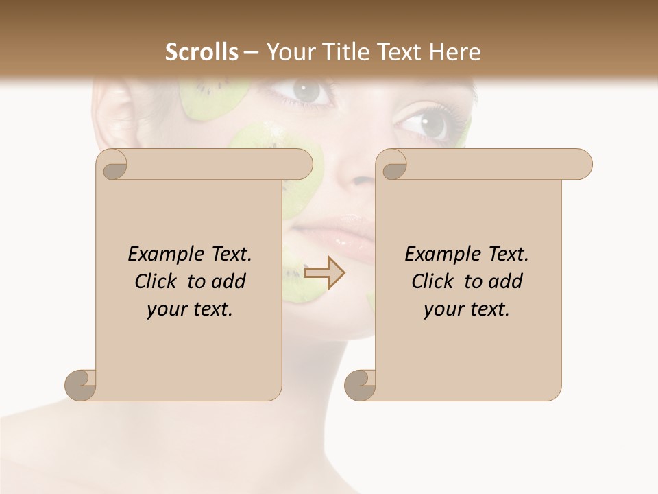 Girl Beautiful Spa PowerPoint Template