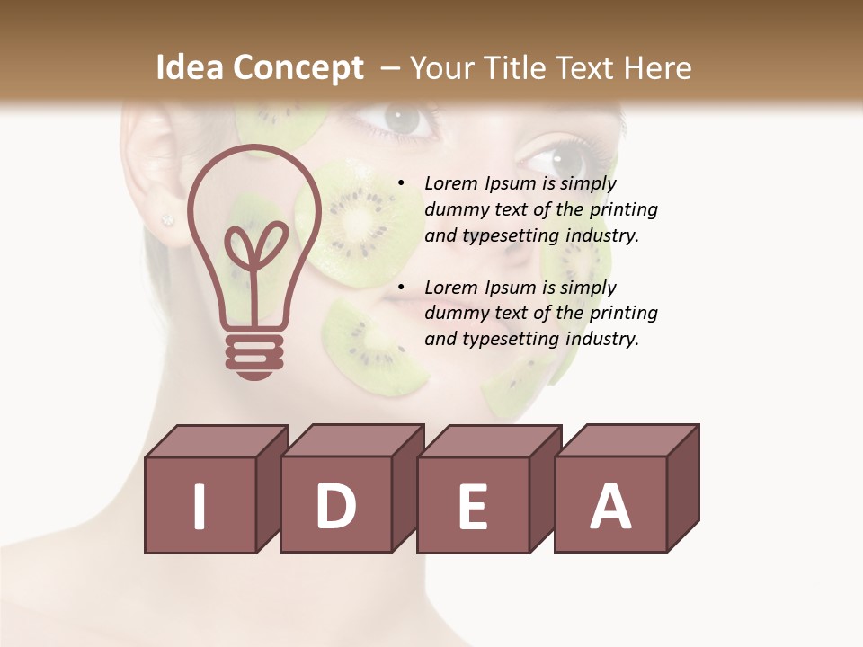 Girl Beautiful Spa PowerPoint Template