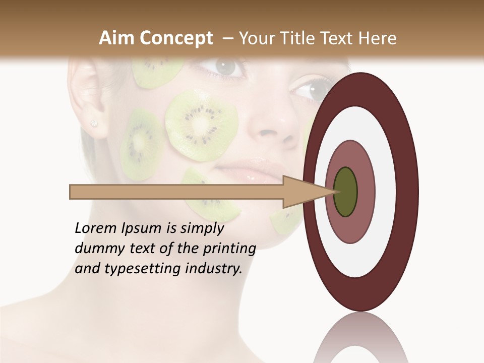 Girl Beautiful Spa PowerPoint Template