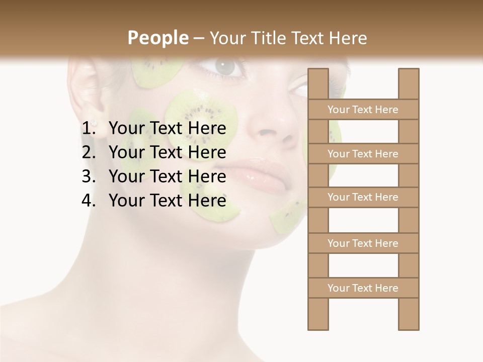 Girl Beautiful Spa PowerPoint Template