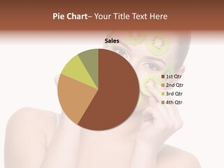 Female Wellness Smile PowerPoint Template