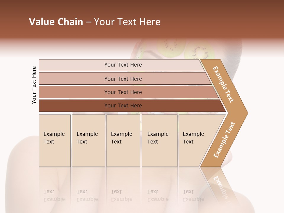 Female Wellness Smile PowerPoint Template