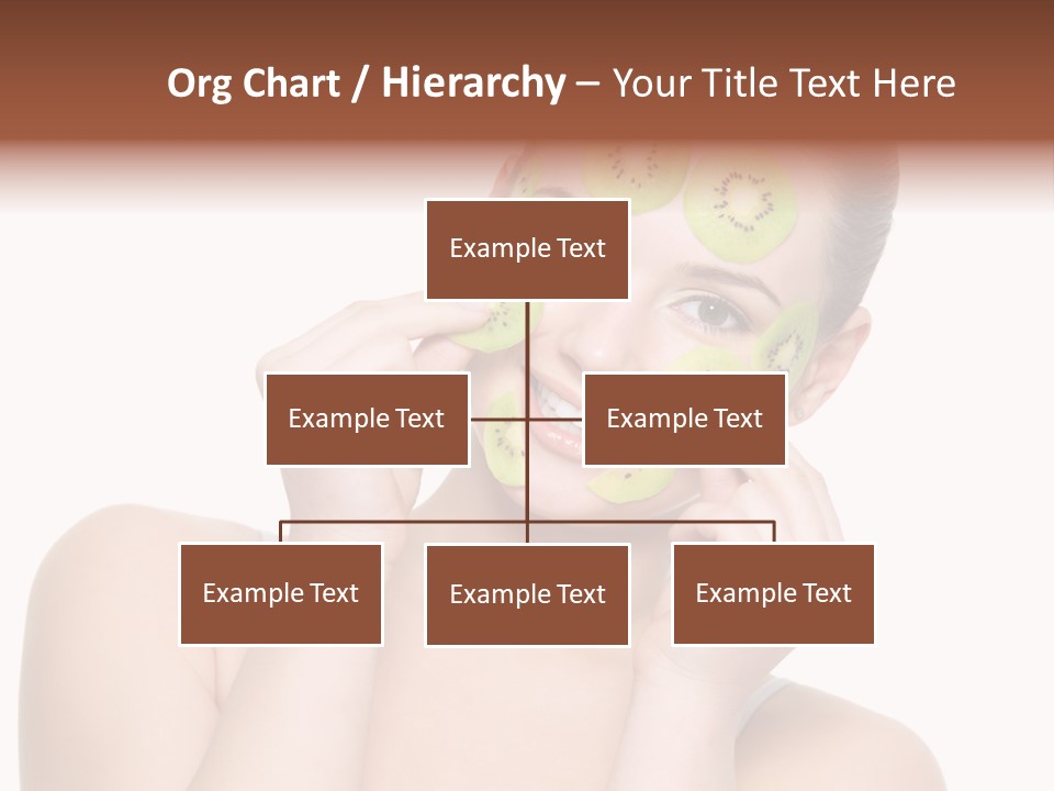 Female Wellness Smile PowerPoint Template