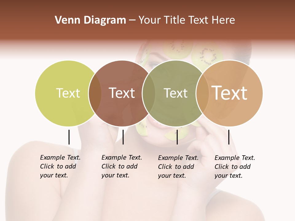 Female Wellness Smile PowerPoint Template