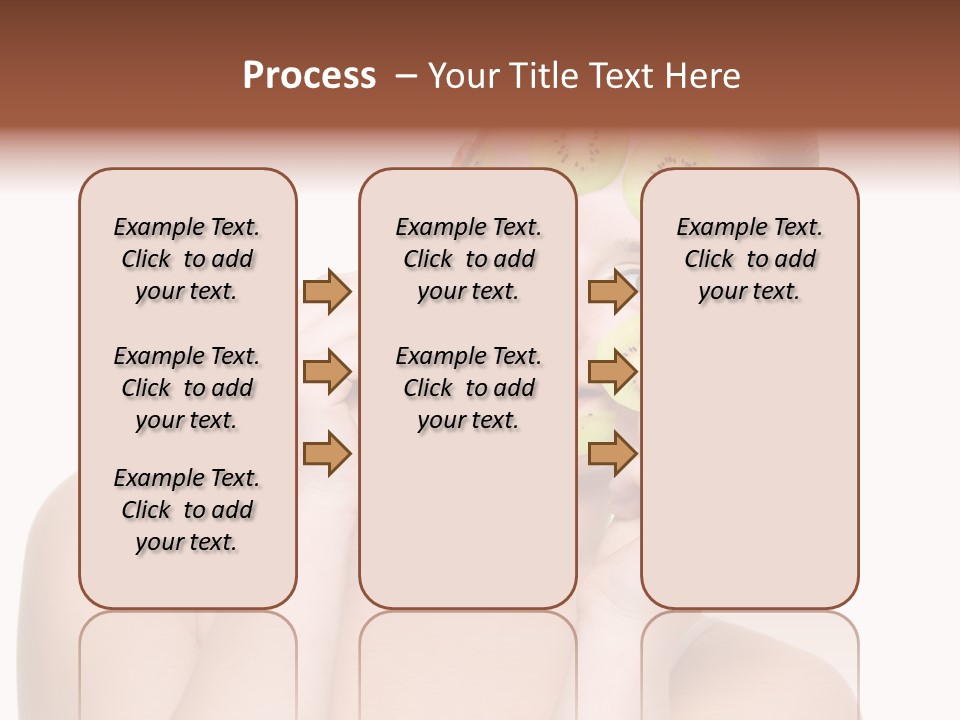 Female Wellness Smile PowerPoint Template