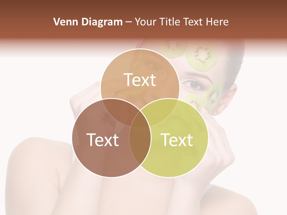 Female Wellness Smile PowerPoint Template