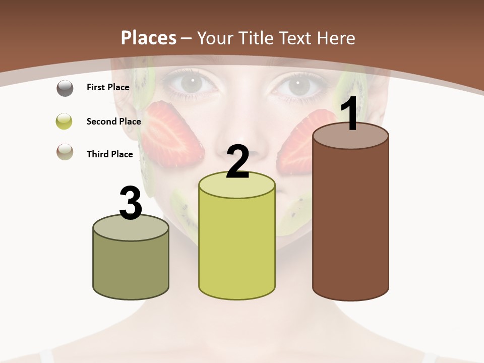 Front Treatment Fruit PowerPoint Template