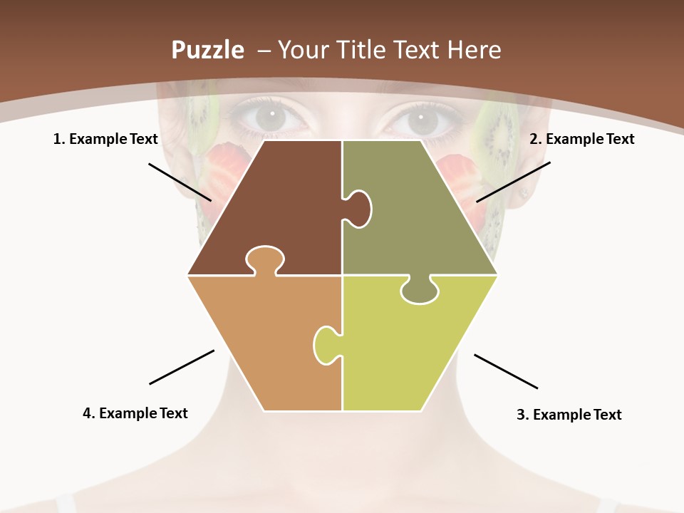 Front Treatment Fruit PowerPoint Template